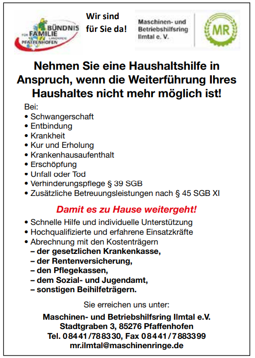 Haushaltshilfe