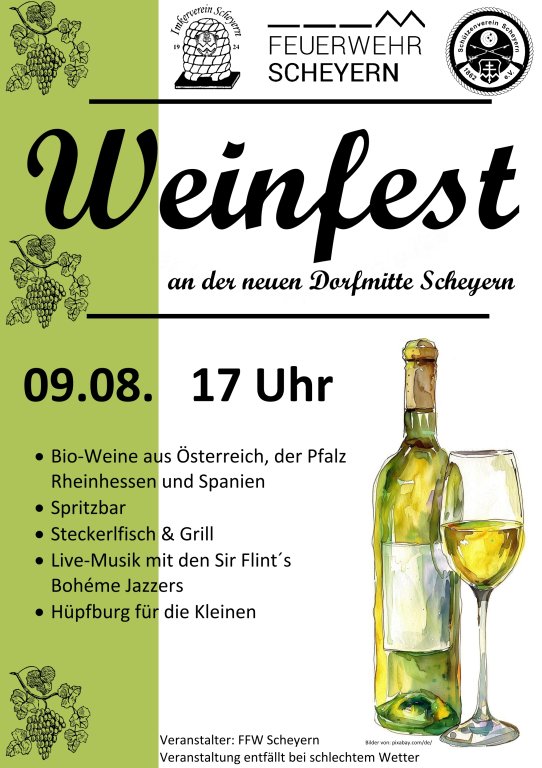 Weinfest 2025 - Plakat