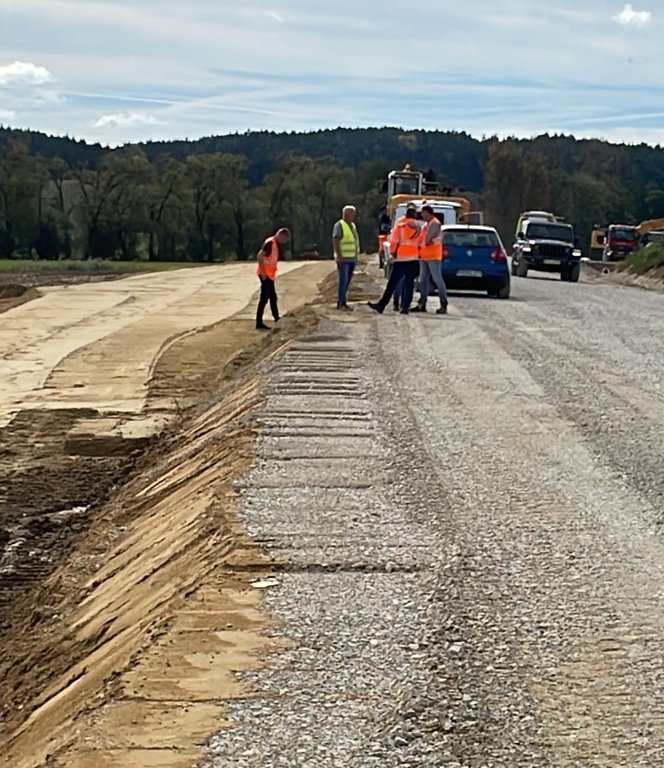 Radlweg Euernbach in Fertigung