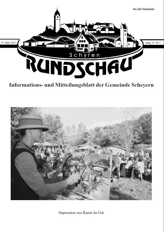 Schyren-Rundschau 03/2013 - 27.03.2013