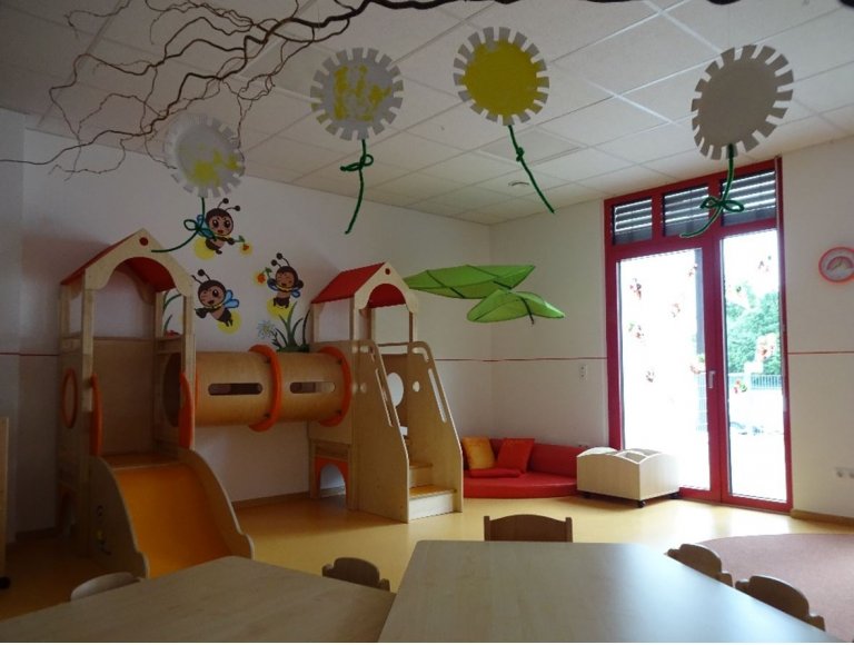 Grossansicht in neuem Fenster: Räumlichkeiten Glühwürmchengruppe 2 Grossansicht in neuem Fenster: Räumlichkeiten Glühwürmchengruppe 2