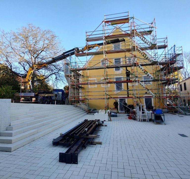 2023 - Denkmal - Stahlbau Aussentreppe 2023 - Denkmal - Stahlbau Aussentreppe