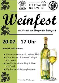 Weinfest 2024 - Plakat