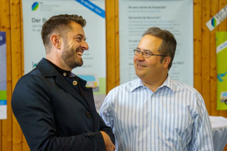 Flexi Auftaktveranstaltung - Bürgermeister Ott informiert sich - Foto Nico Deskau Flexi Auftaktveranstaltung - Bürgermeister Ott informiert sich - Foto Nico Deskau