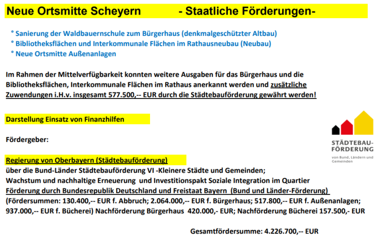 Städtebauförderung - Seite 1