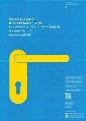 Architektouren 2025 - NOS - Plakat Architektouren 2025 - NOS - Plakat