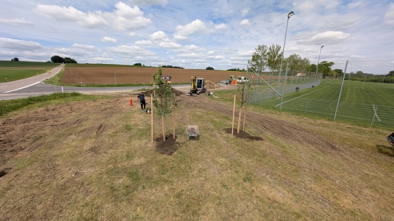 Pflanzaktion STS - Gemeinde - fertig - von Martin Koch
