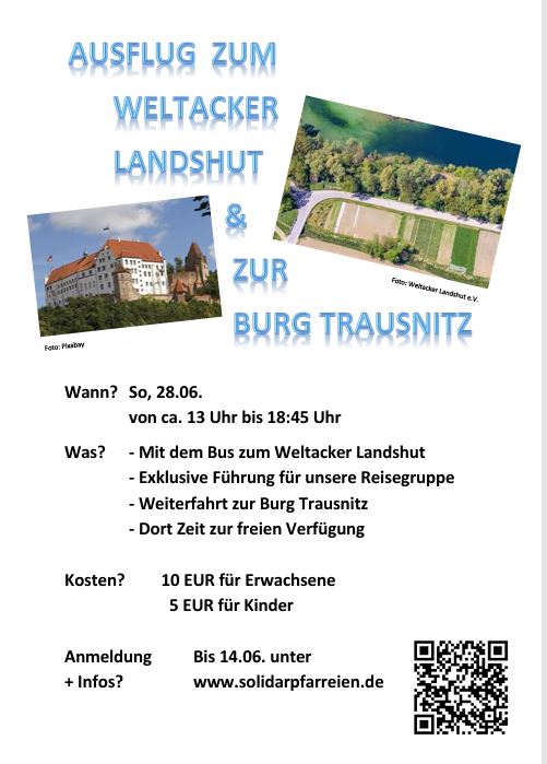 Ausflug zum Weltacker Landshut
